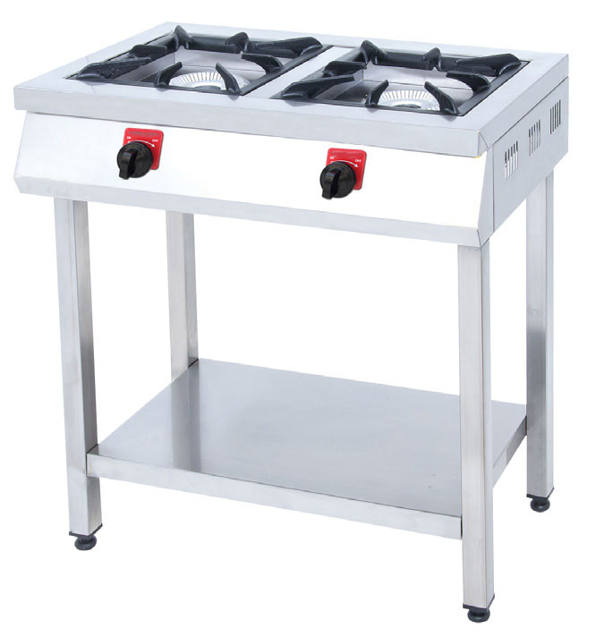 Ocak Taban Raflı 2 Li Range without Oven 2 Burner