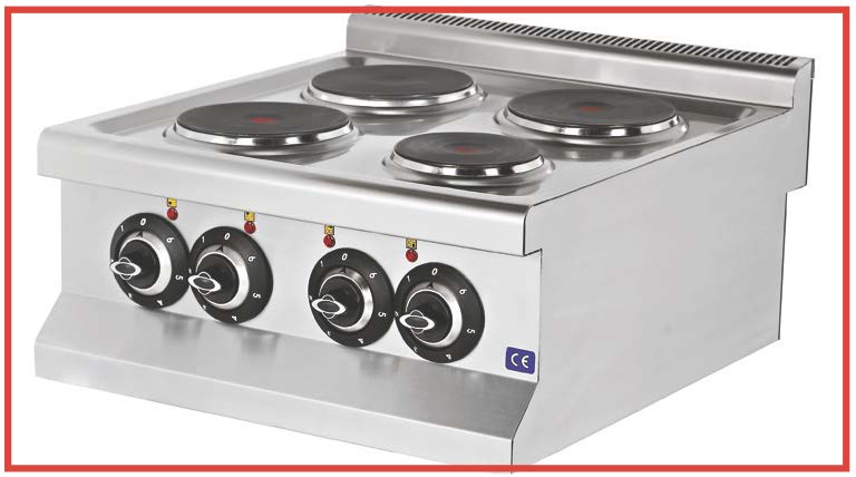 Elektrikli İkili Ocak / 400x635x285 Elektrikli Dörtlü Ocak / 600x635x285